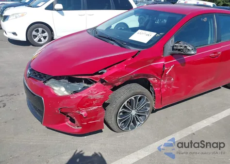 2015 Toyota Corolla S Plus из США, поврежденный, VIN 2T1BURHEXFC471069